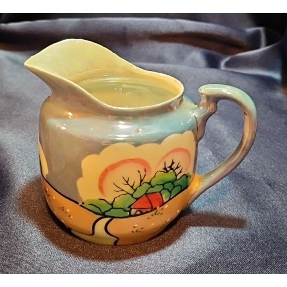 Antique made between 1921-1941 Lusterware‎ Creamer made in Japan